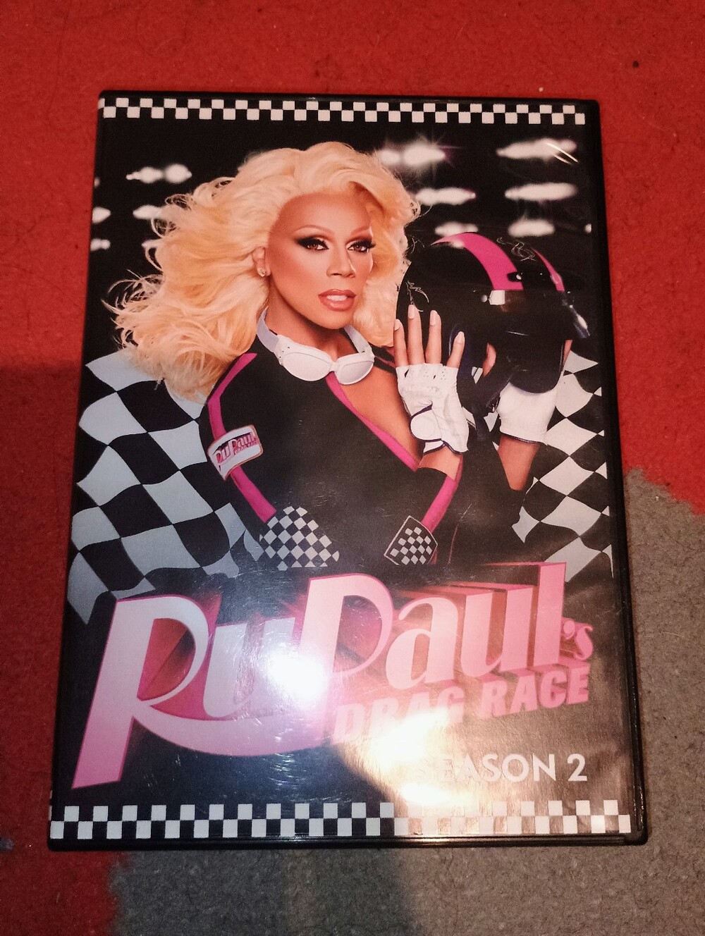 RuPaul's Drag Race Season 2 DVD — Pink & Black Cover